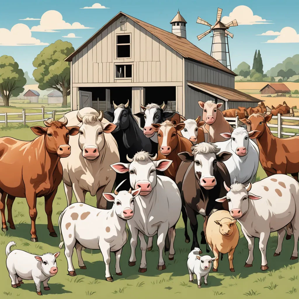 The Wise Farm Animals