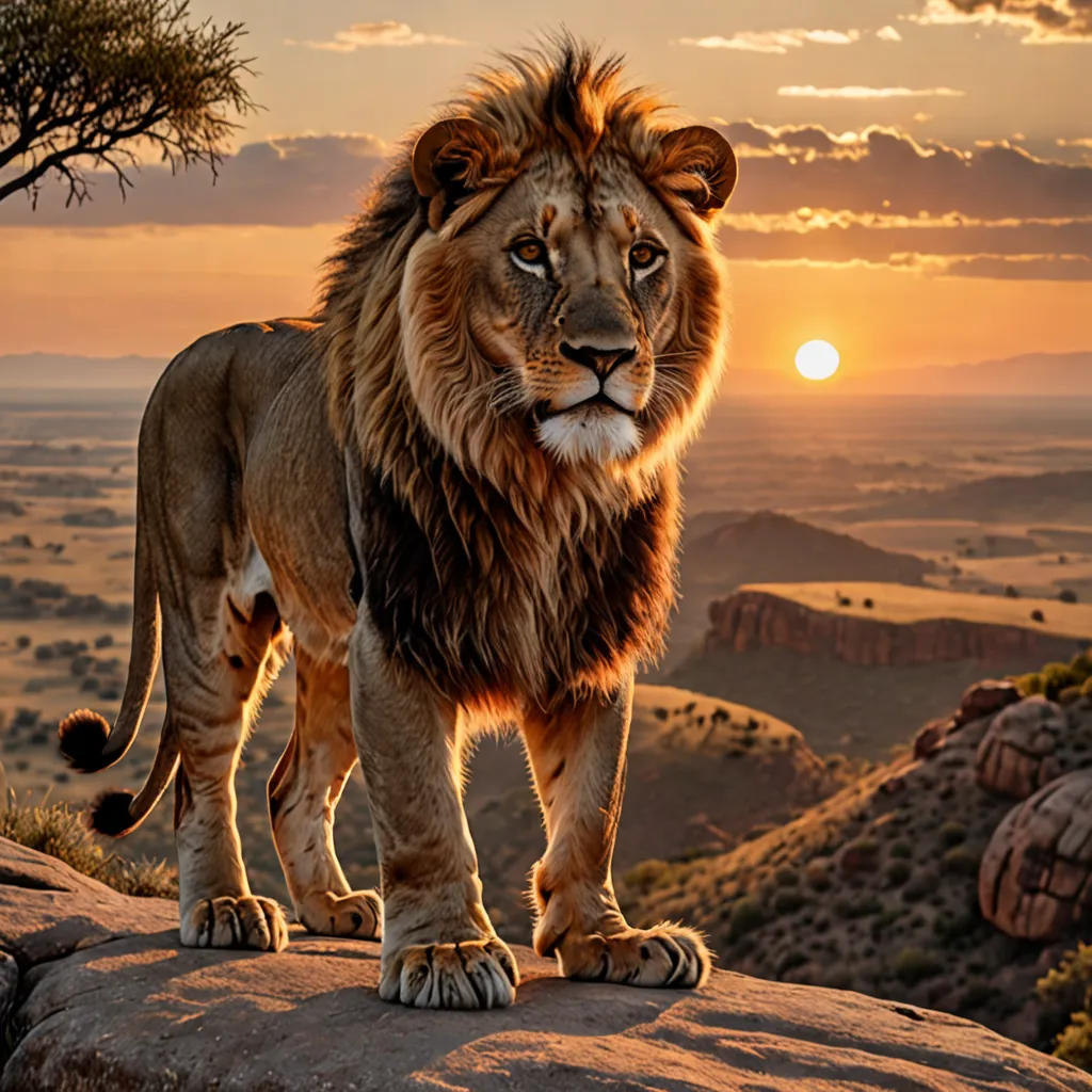 The Lions of King