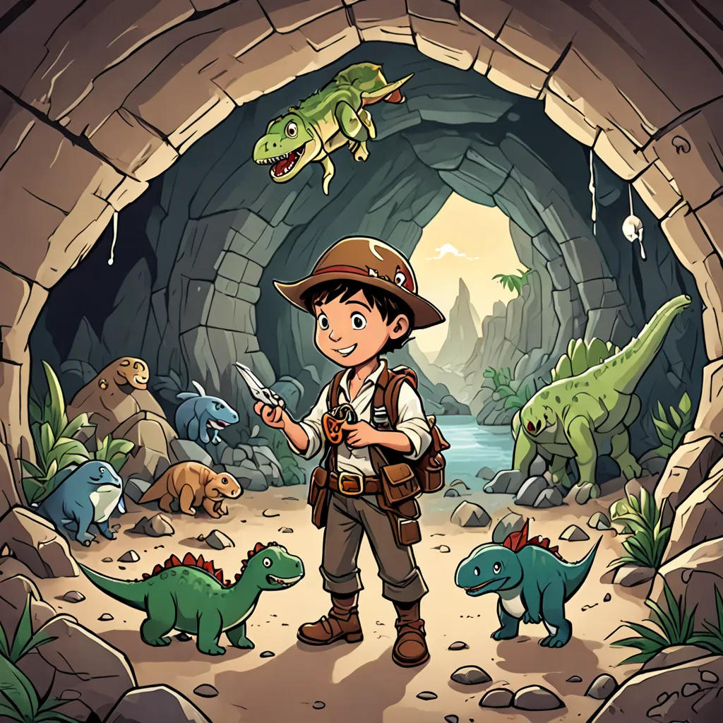 Charlie and Dino's Treasure Hunt