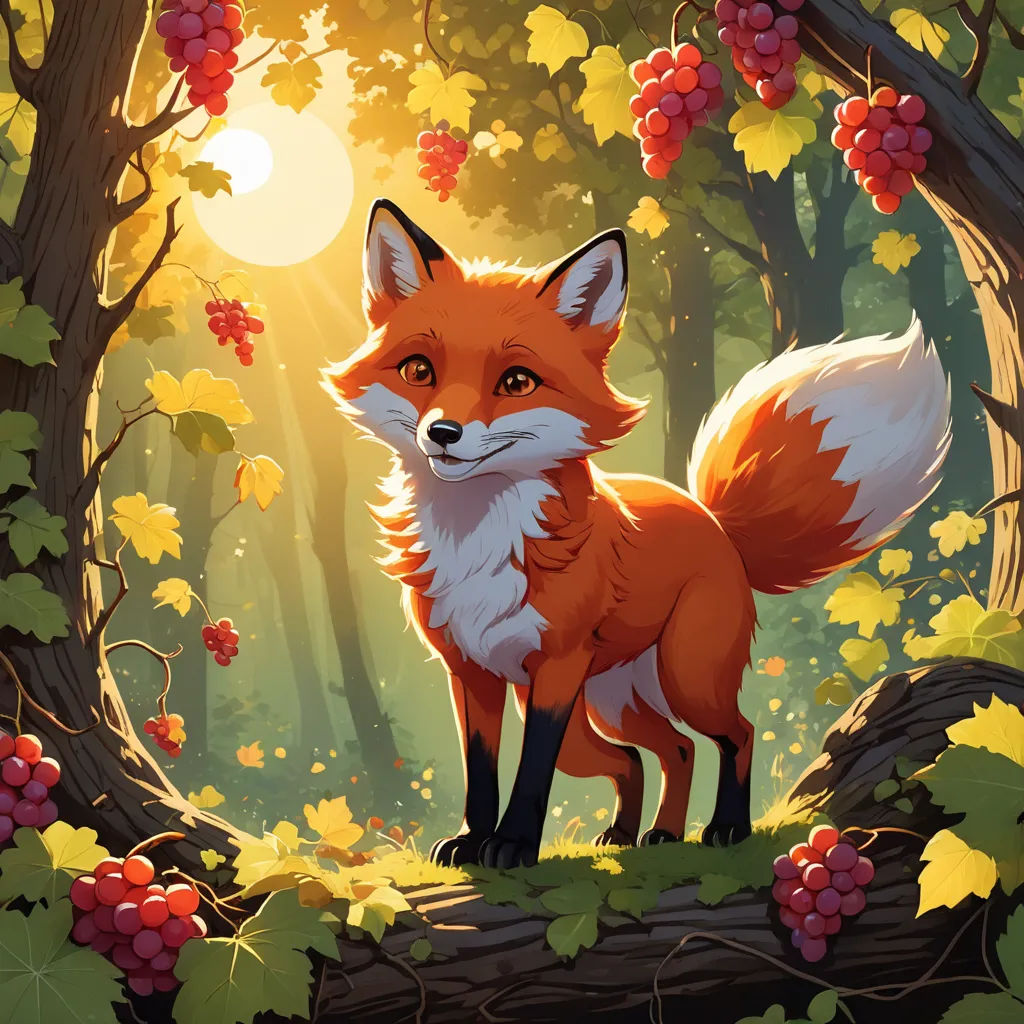 The Fox and the Grapes