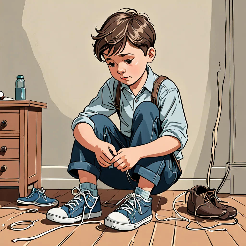 The Adventure of Tying Shoes