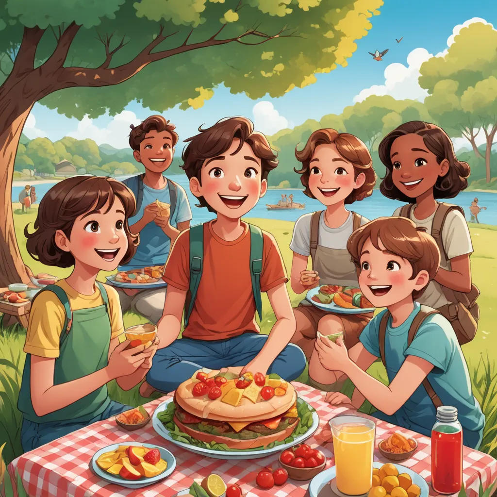 Veggie Adventures: Friends, Food, and Fun!