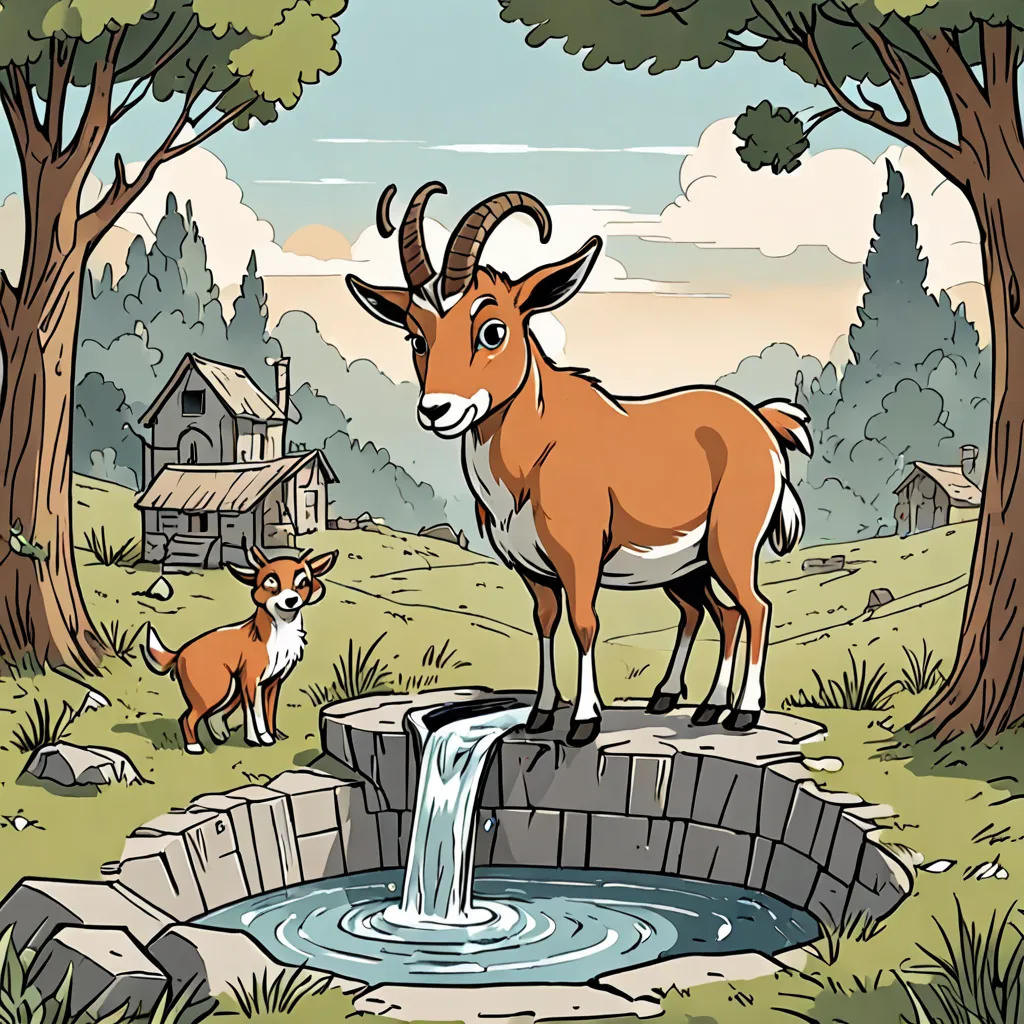 The Clever Goat and the Fox