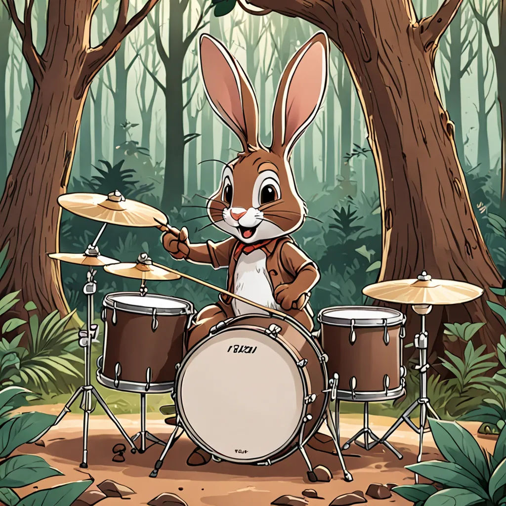 Choco the Drumming Rabbit