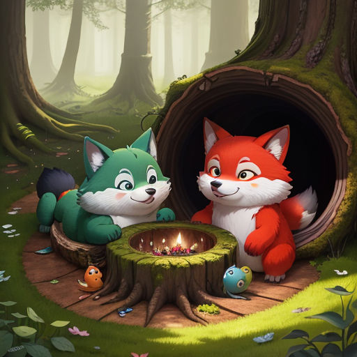The Adventures of the Chubby Anthro Wolf and Fox