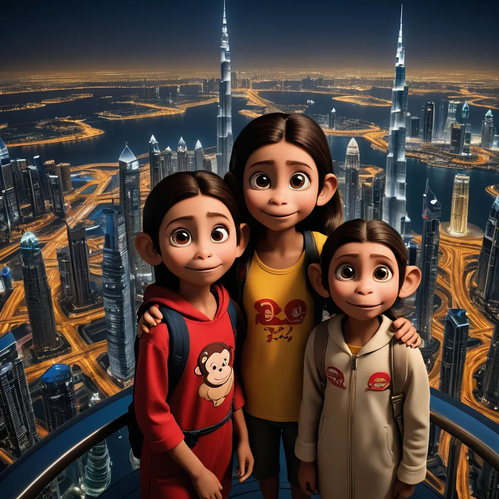 The Monkey's Adventure in Dubai cover image
