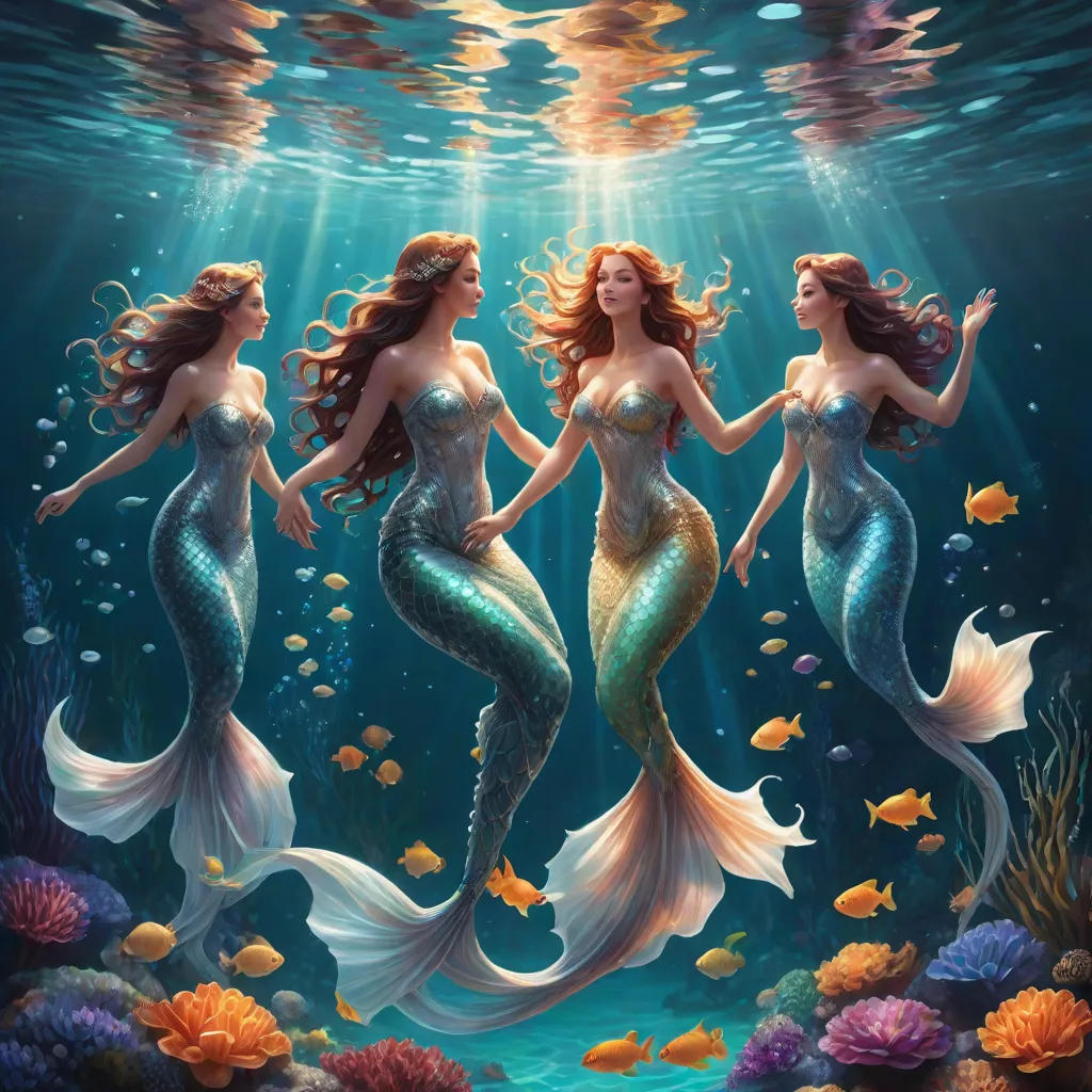The Five Mermaids' Quest