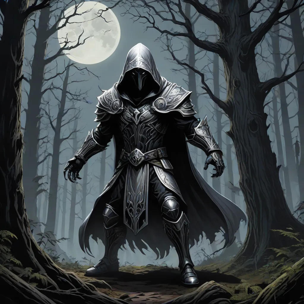 Silver Hood and the Forest of Shadows