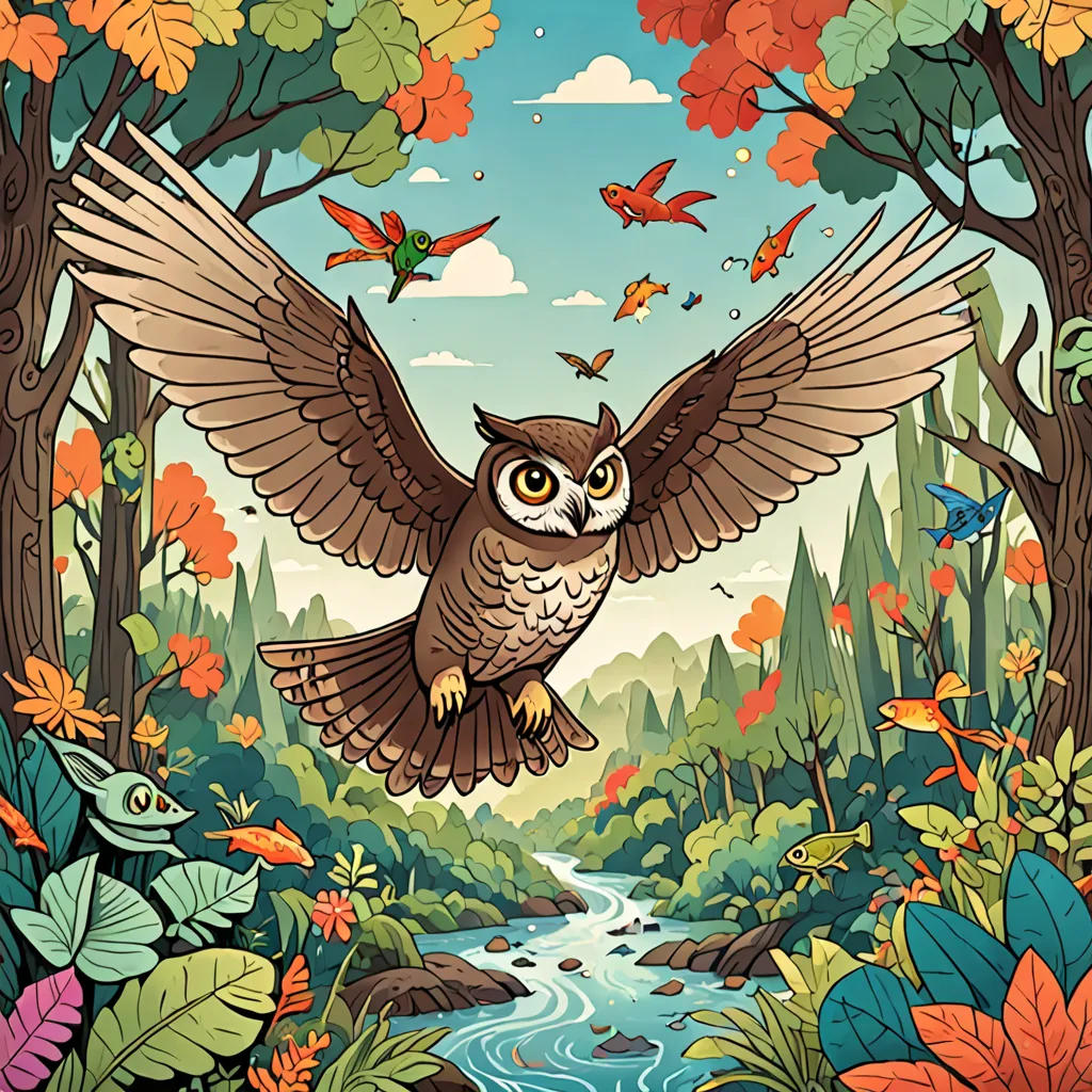 Ollie, The Owl's Great Adventure