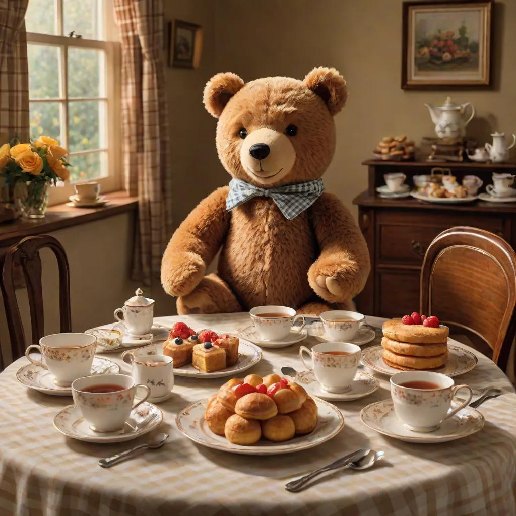 Teddy's Table Manners