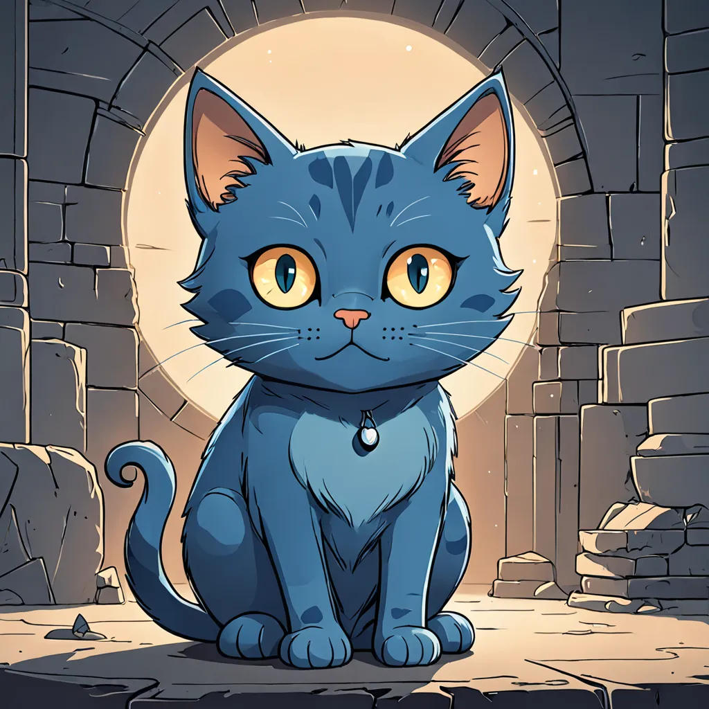 The Blue Cat's Secret
