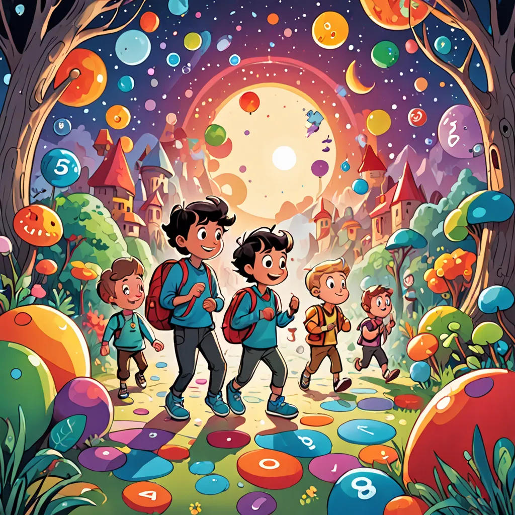 Counting Adventures: A Numbers Story for Kids