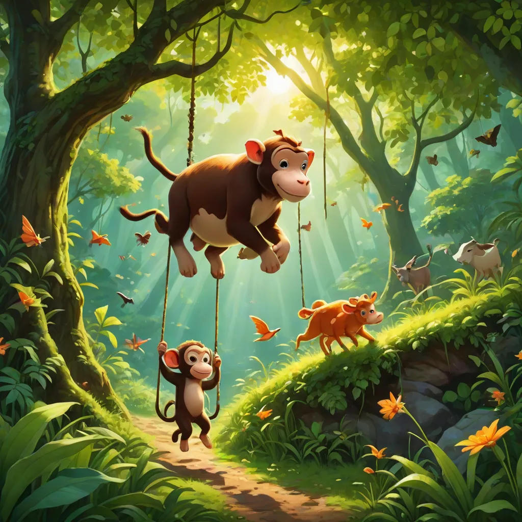 The Cow and the Monkey