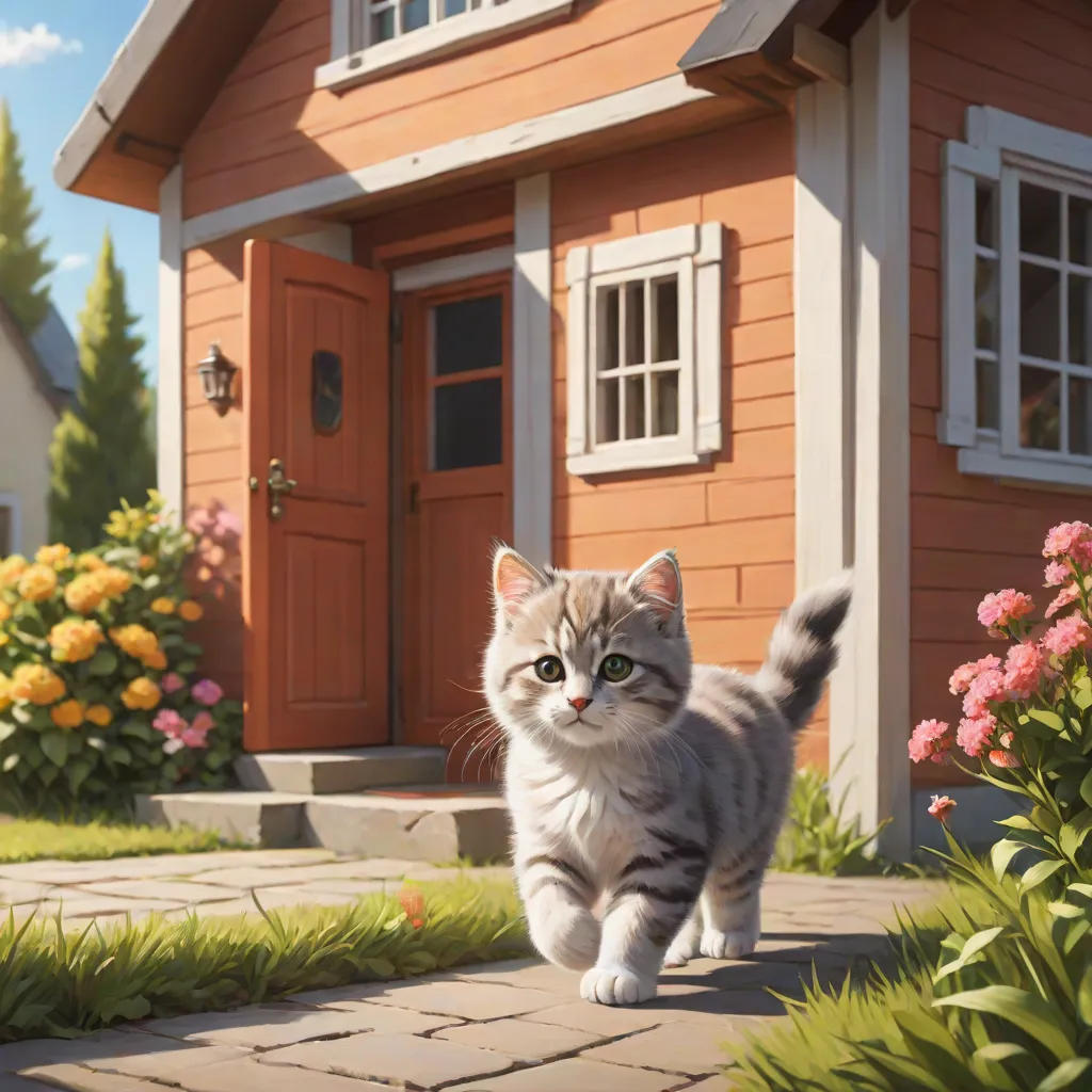 The Journey of a Little Kitty