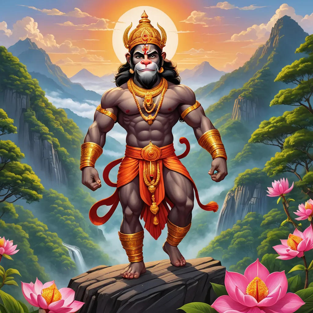 Hanuman's Quest: The Search for the Sacred Flower