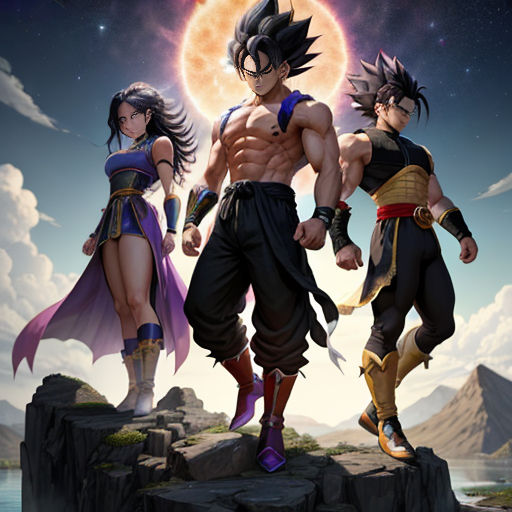 The Last Saiyans of Planet Vegeta