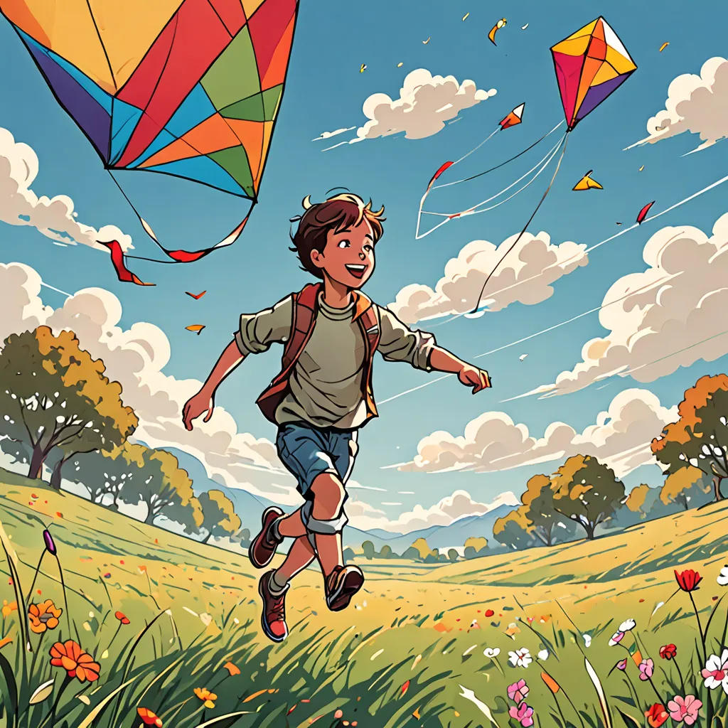 The Boy and the Lost Kite