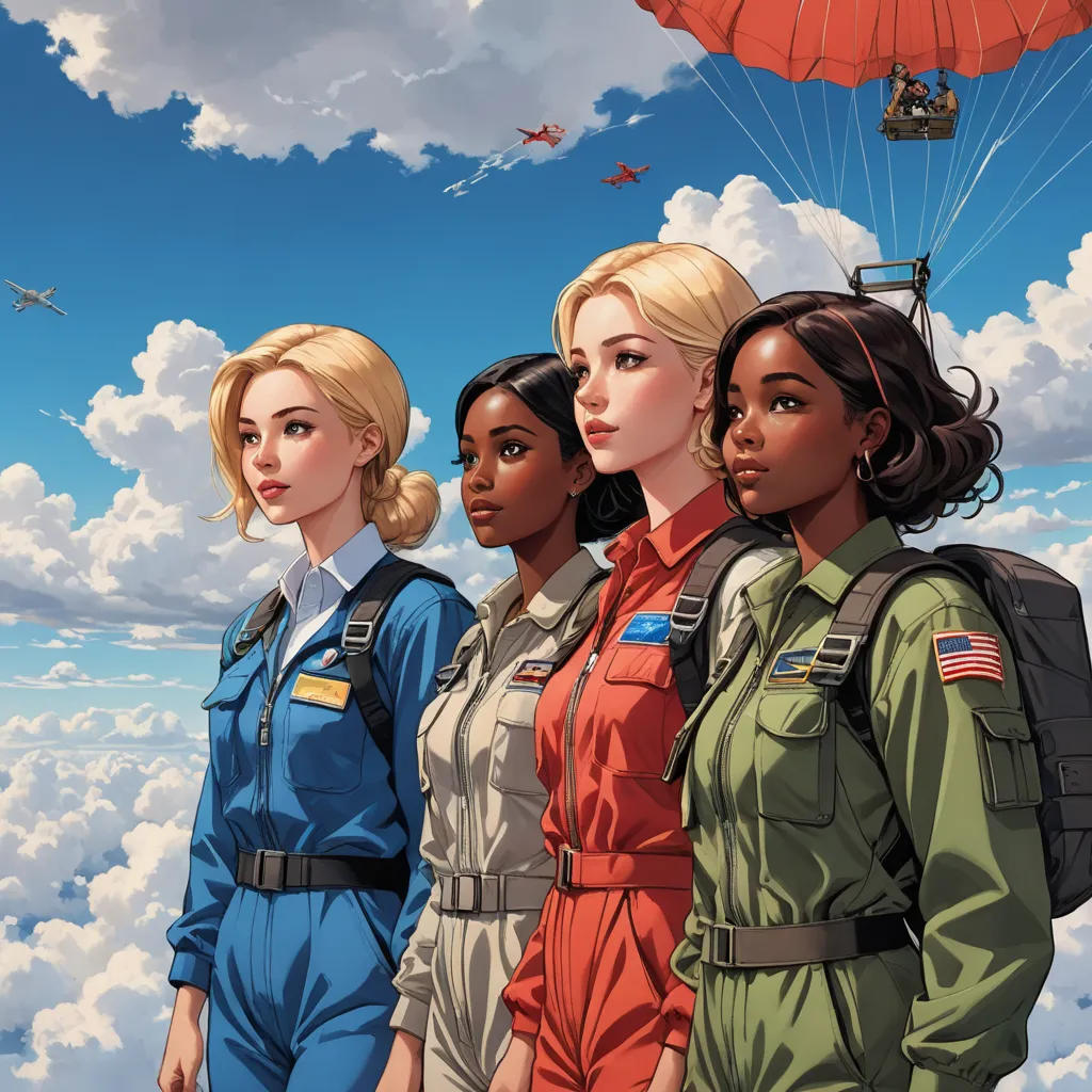 The Skydiving Sisters