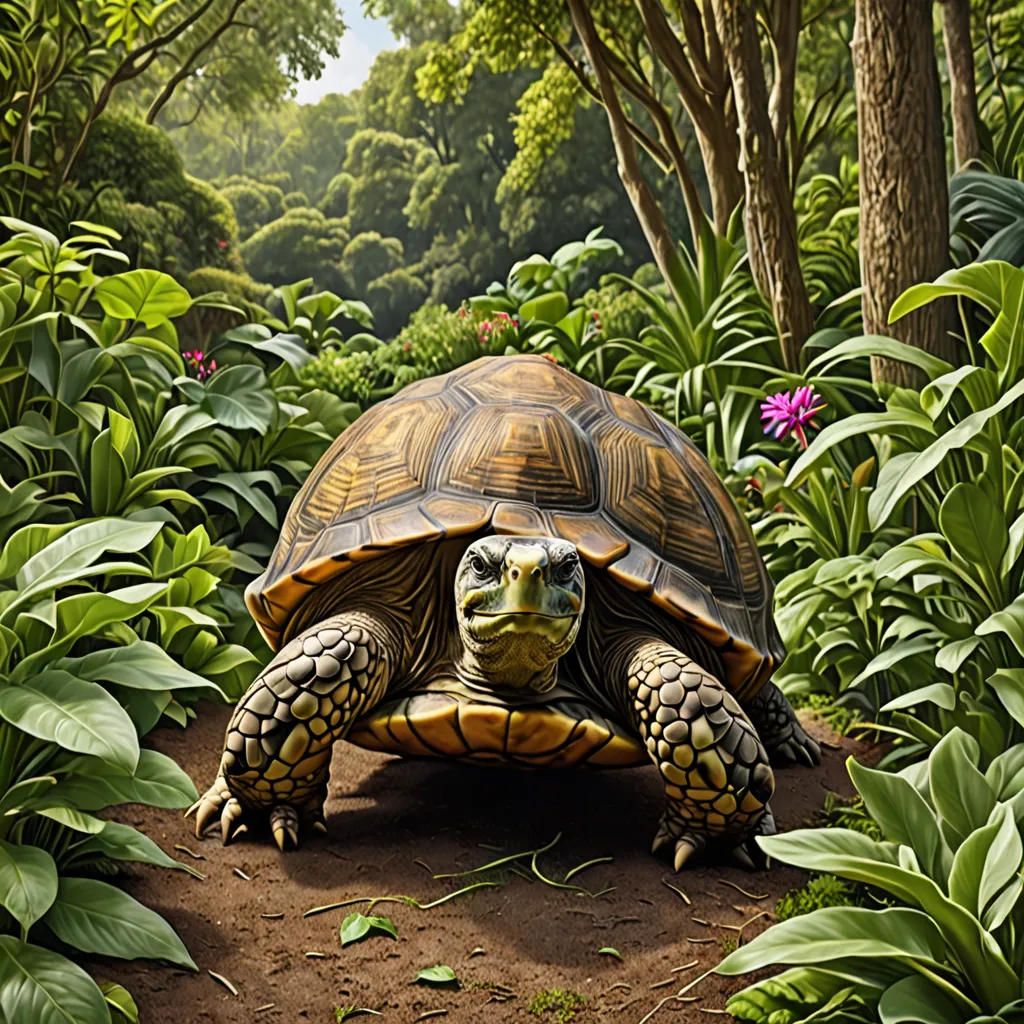 The Journey of Cinthia the Tortoise