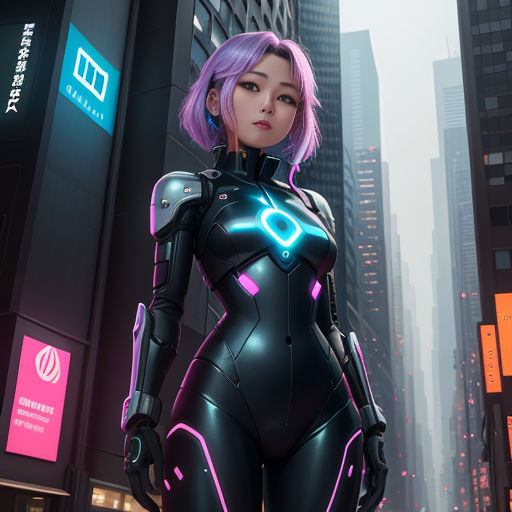 Connector Yumi - Cyberpunk Girl