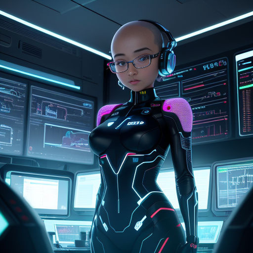 Connector Yumi - Cyberpunk Girl