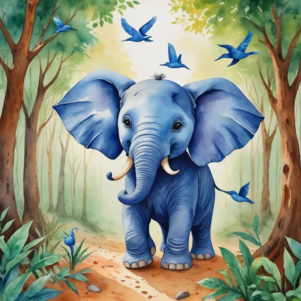 Azul, o Elefante Autista Aventureiro cover image