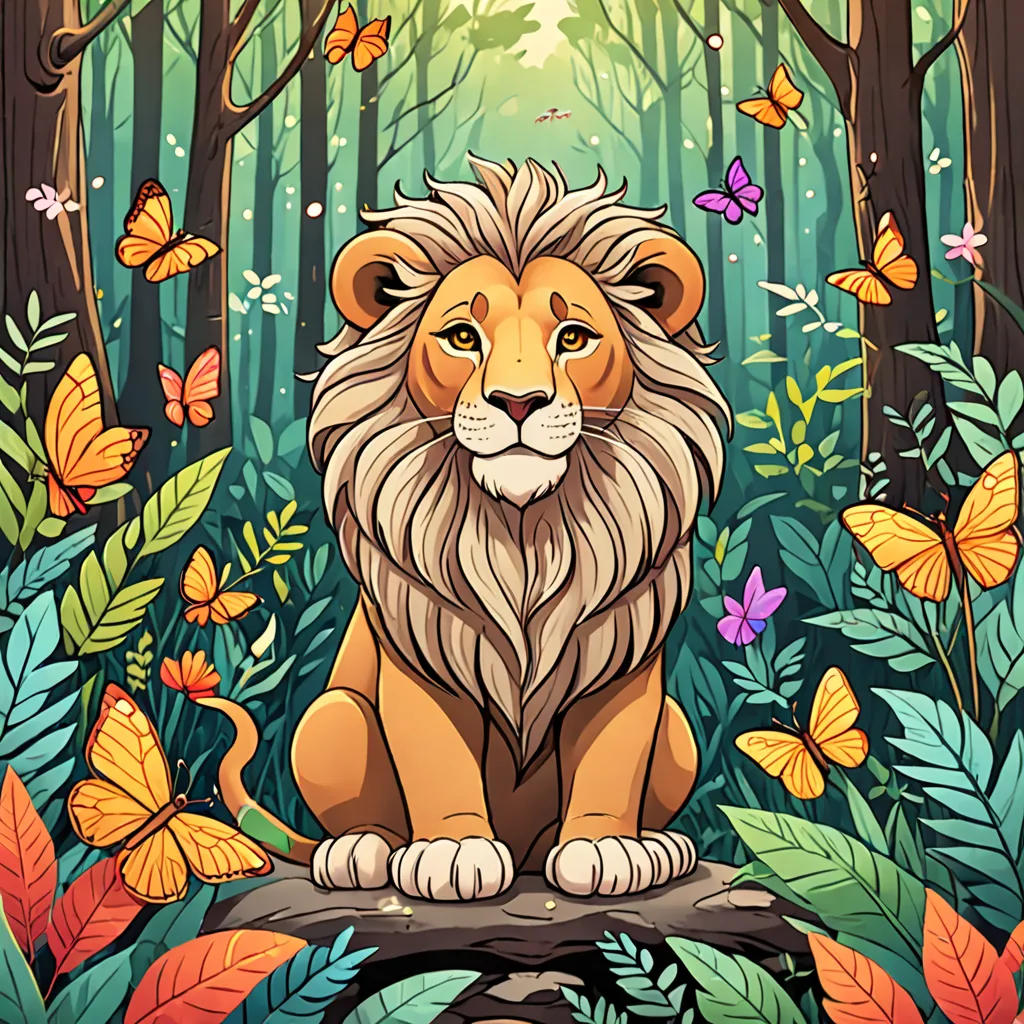 Leo's Journey in the Forest of Focus