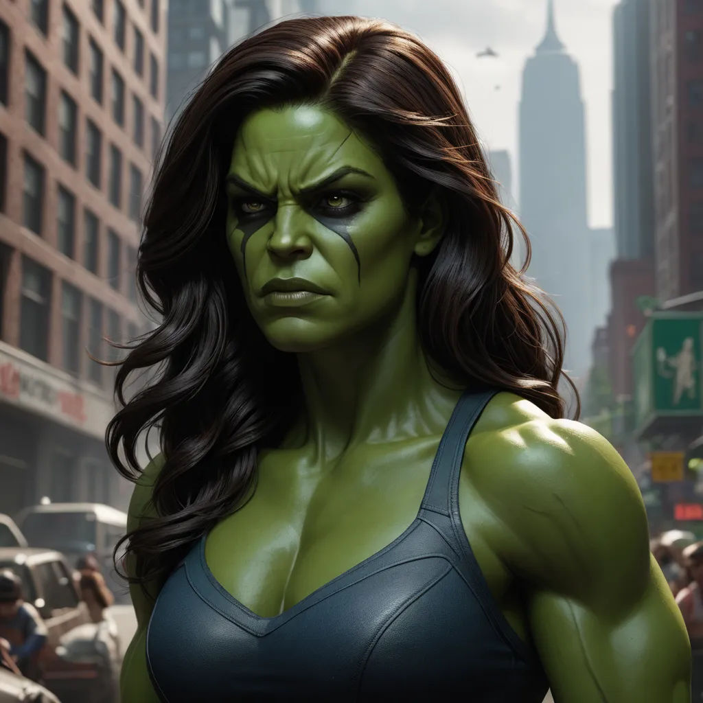 a woman in a green bra top and black bra top with a large amount of green paint on her face, feminist art, concept art, Aleksi Briclot, 8 k concept art