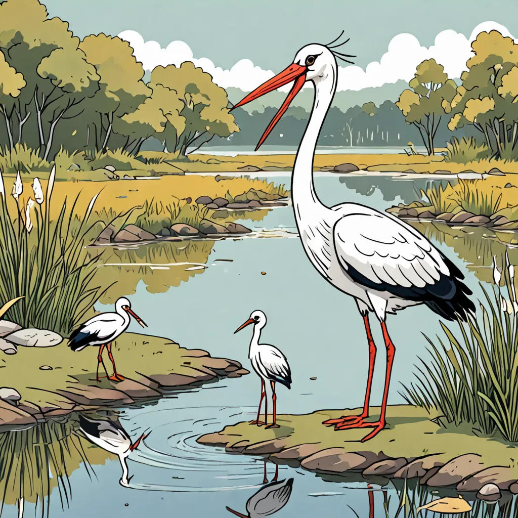 The Stork and the Crab