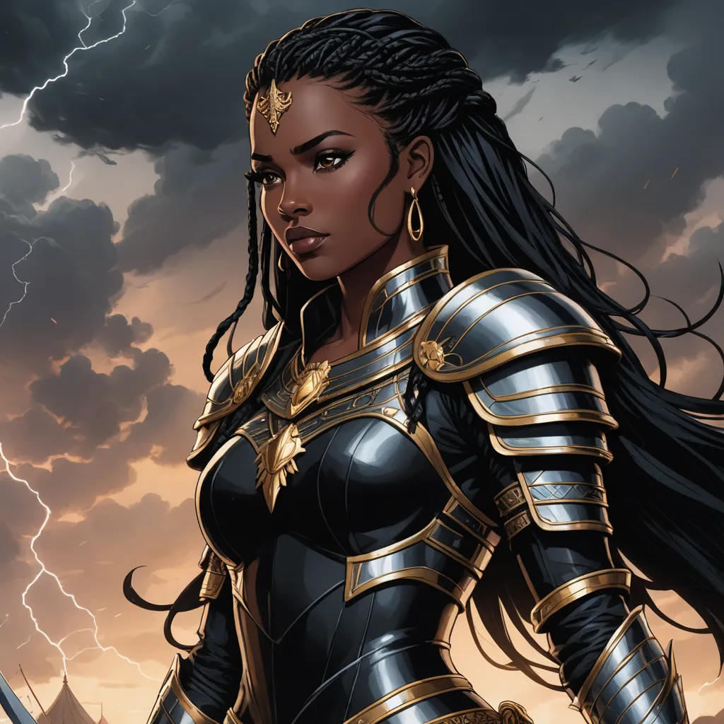 The Black Brave Queen