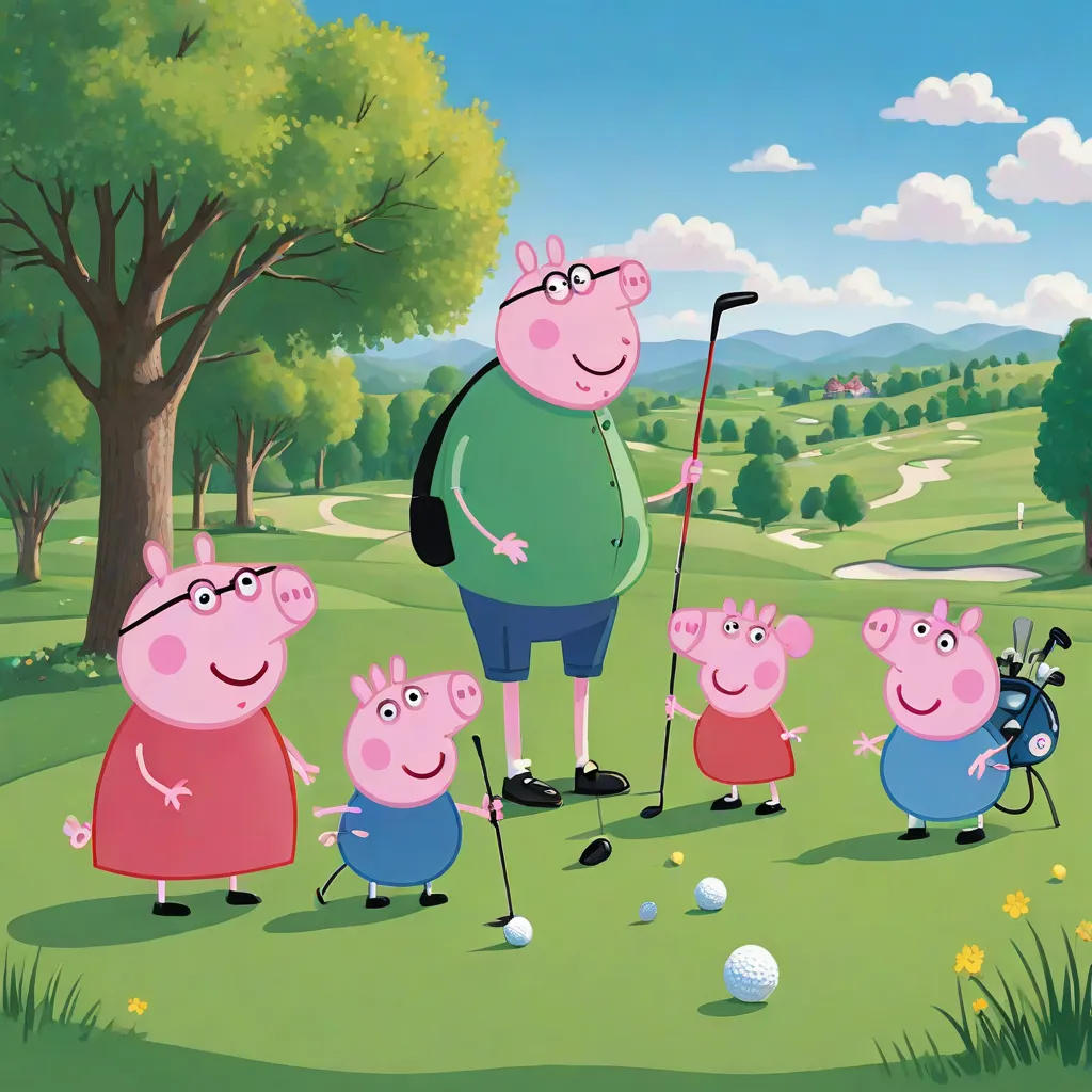 Peppa Pig: A Day on the Golf Course