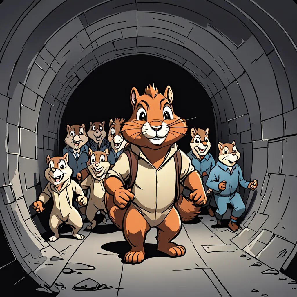 The Weresquirrel's Rescue Mission