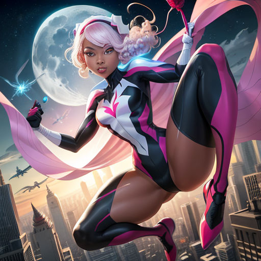 Spider-Gwen and Moon Girl: Heroines Unite