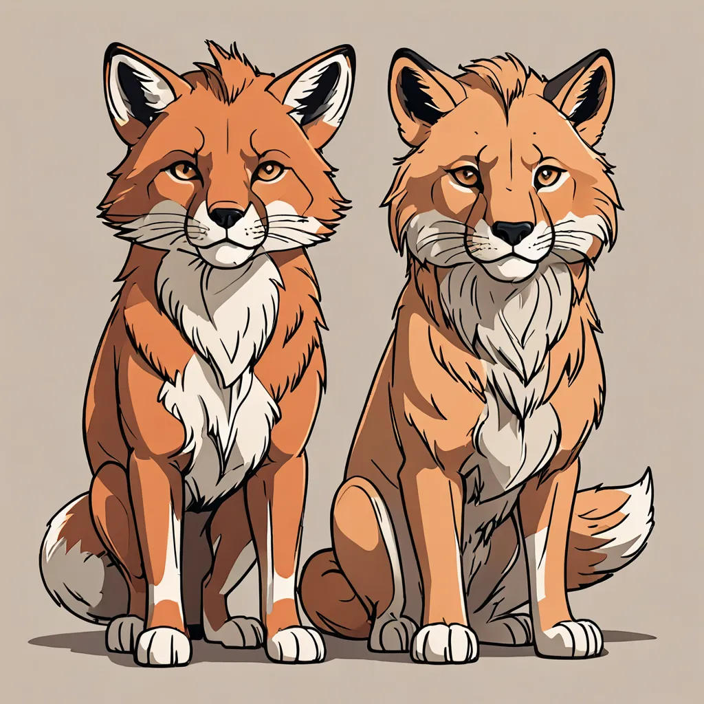 The Cunning Fox and the Mighty Lion