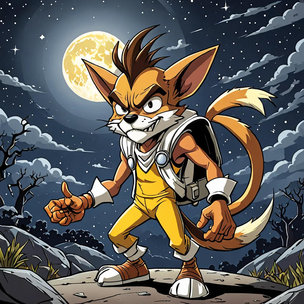 The Werebandicoot: Dr. Neo Cortex's Moonlit Mishap