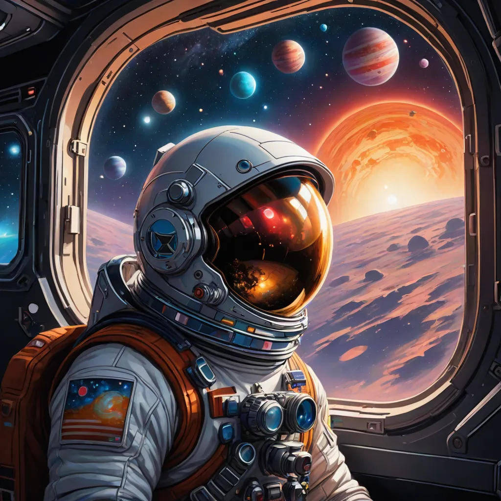 The Little Astronaut's Journey