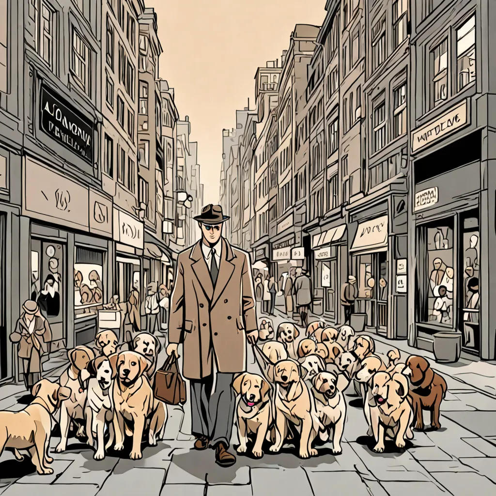 The Curious Case of Detective Ted and the Missing Puppies