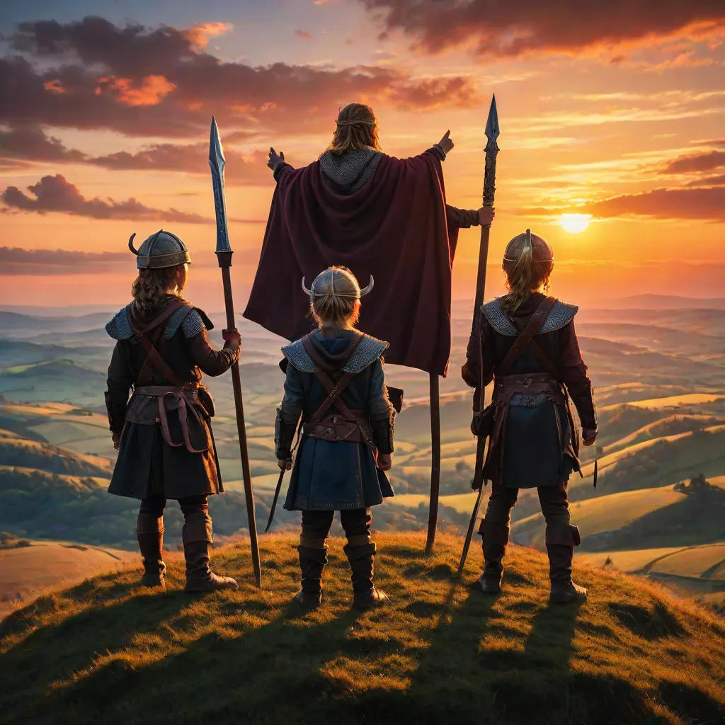 Viking Valor: The Quest of Three Young Warriors