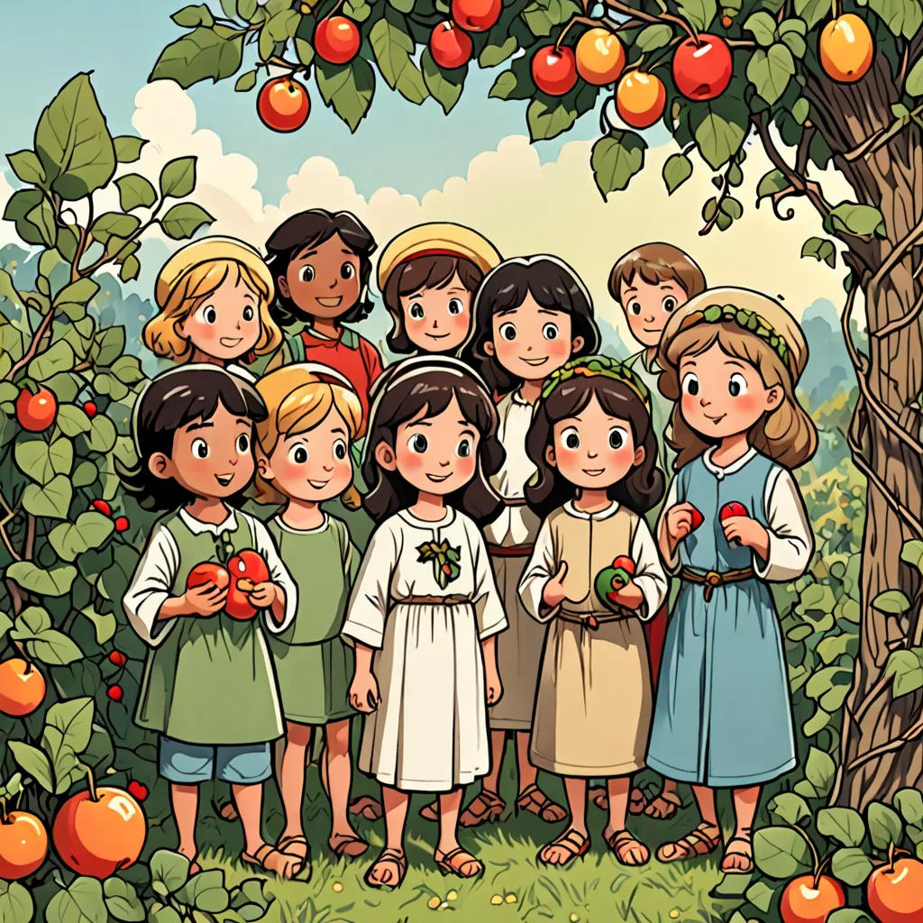 The Fruit Kids and the True Vine