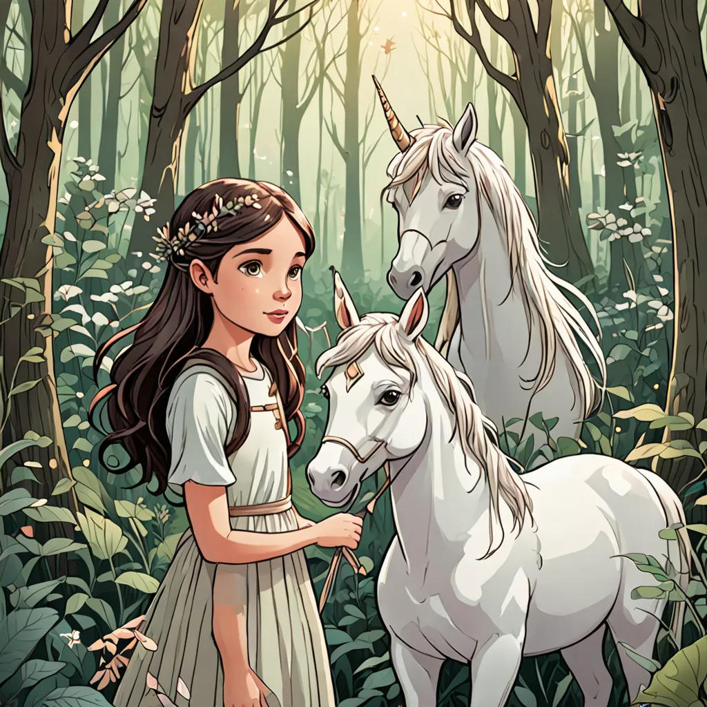 The Adventure of Little Luna and the Magical Forest