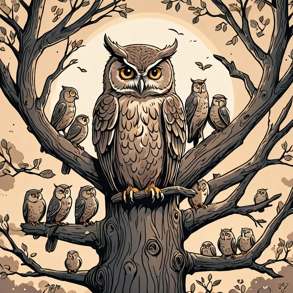 The Wise Owl's Lesson