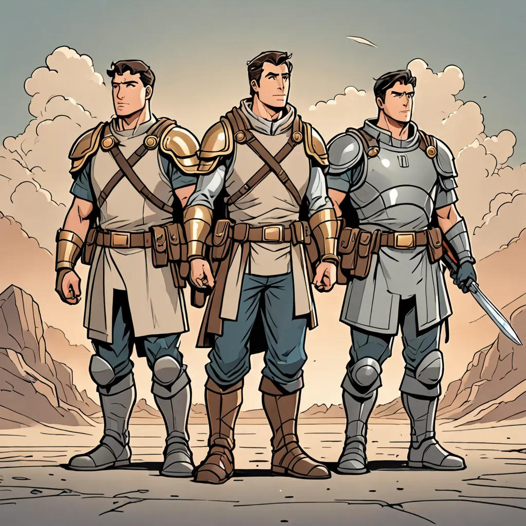 The Musketeers of Bellus, Eden, and Yalu