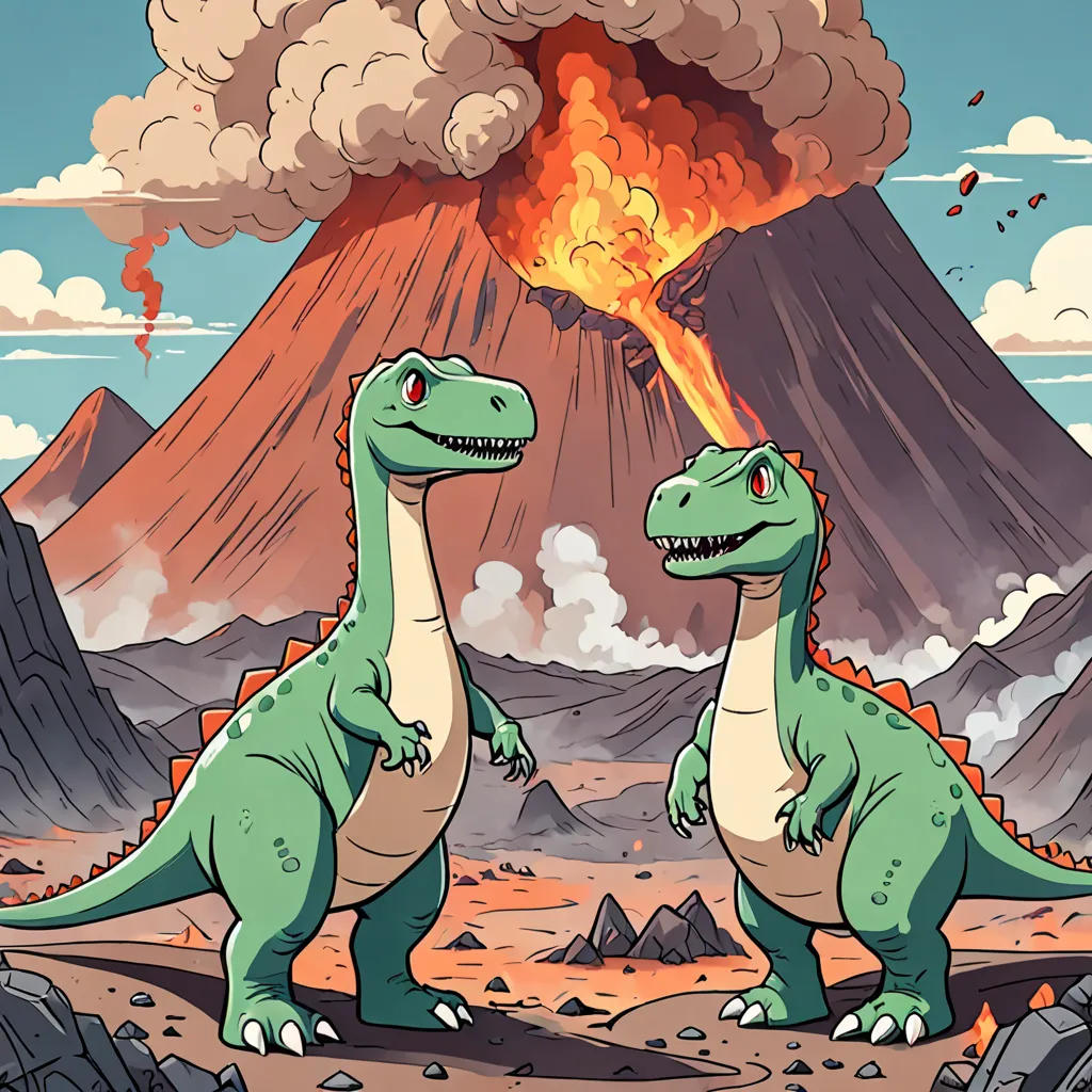 Buddy and Luke's Volcano Adventure