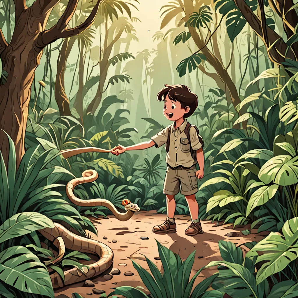 The Snake and the Boy
