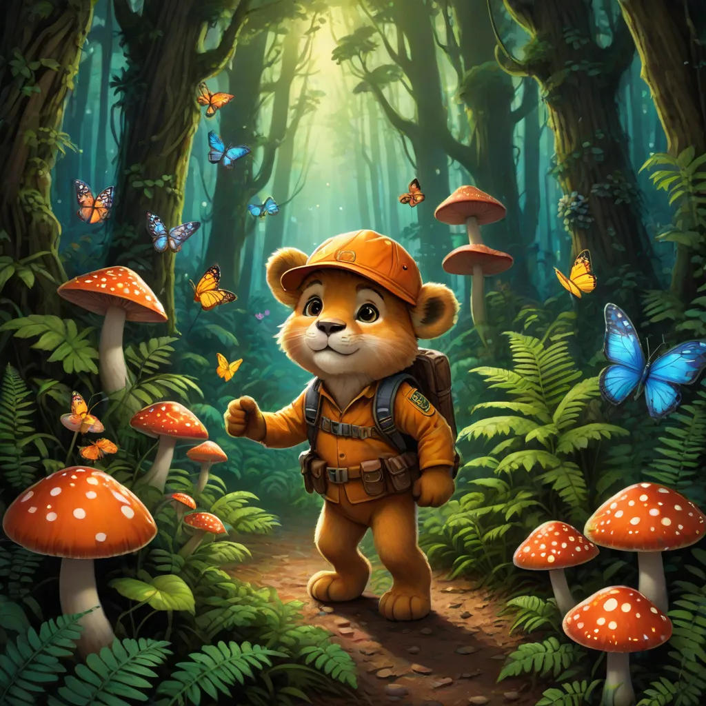 The Lost Wanderer in the Forest