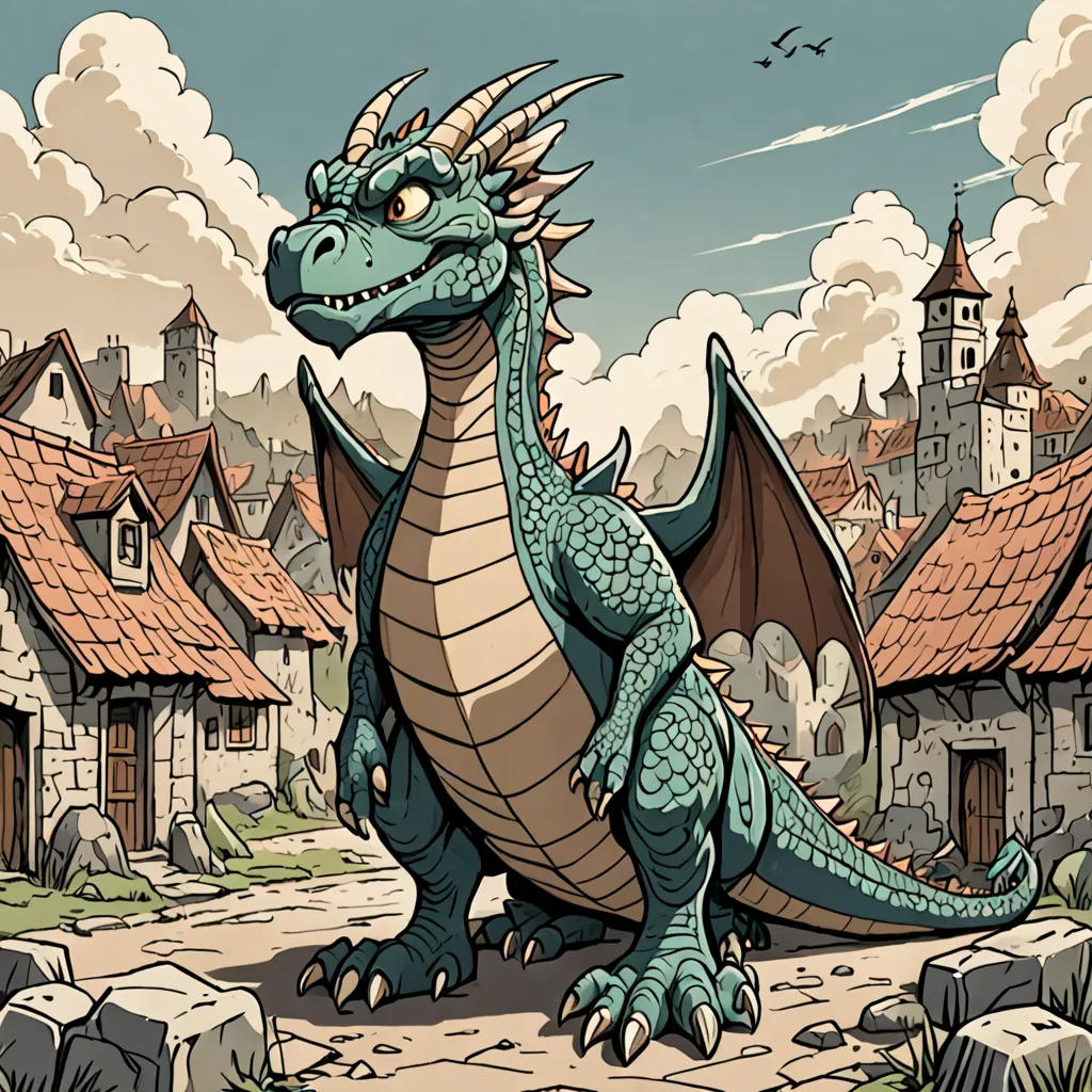 Benito the Grumbling Dragon