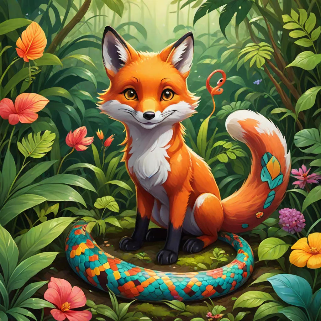 The Little Fox and the Sinful Snake