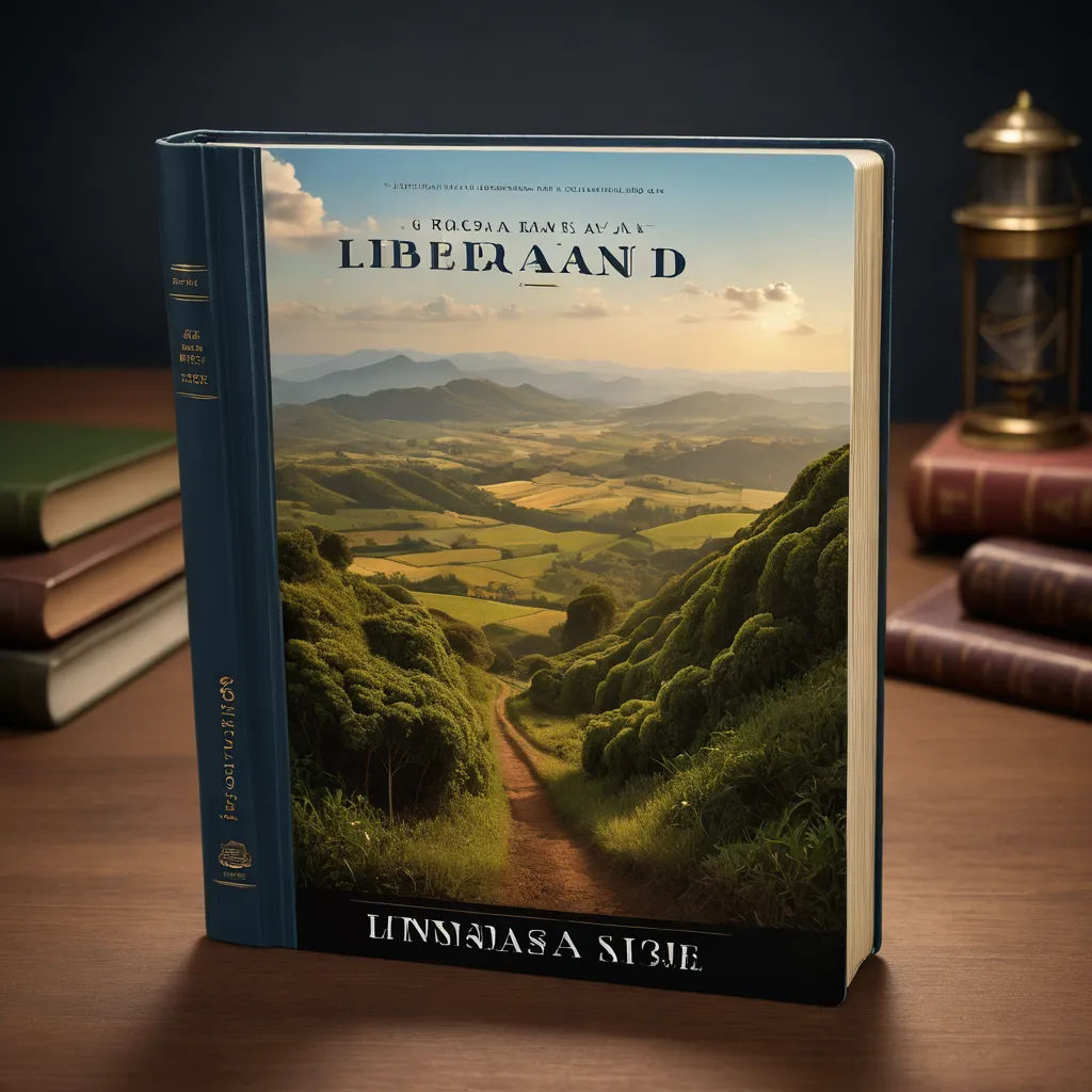 a book sitting on top of a wooden table next to a lamp and bookshelf on a table, magical realism, a detailed matte painting, Amalia Lindegren, book cover
