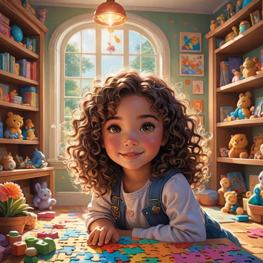The Little Girl Who Loved Puzzles