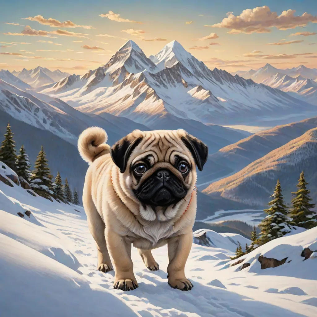 Sherpa Pug's Amazing Adventures in the Wilderness